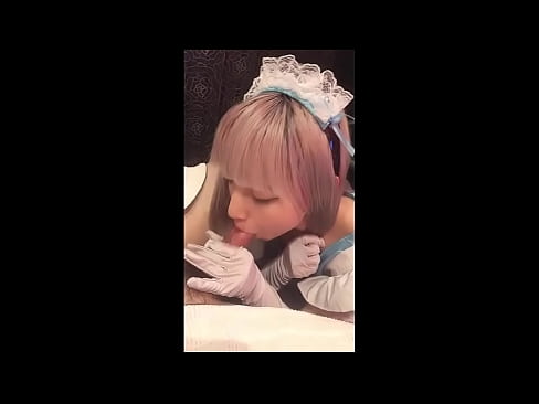 ❤️ Idol Seapánach [mayuka], culaith maid na Fraince, cuid 1, blowjob agus jerk off le lotion ❌ Porn ardchaighdeáin linn ❌️❤